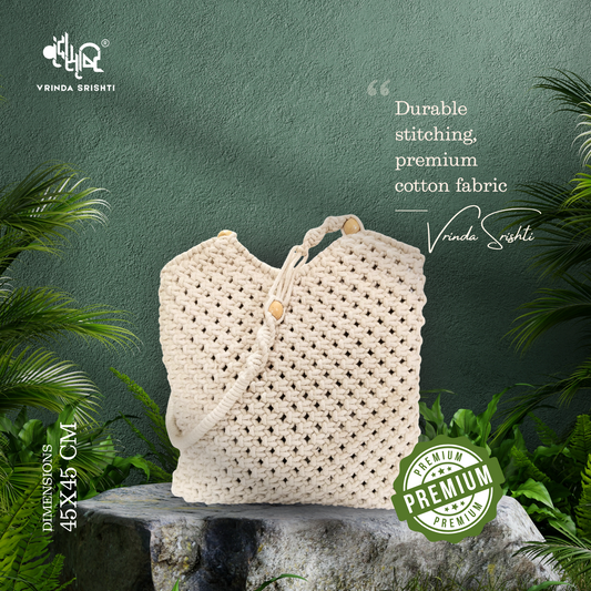 Phulkari - Crochet Handbag